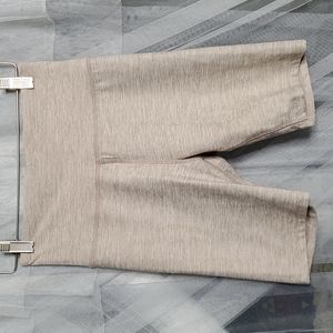 NWT Forever 21 Activewear Biker Short XS Cream&White Heather